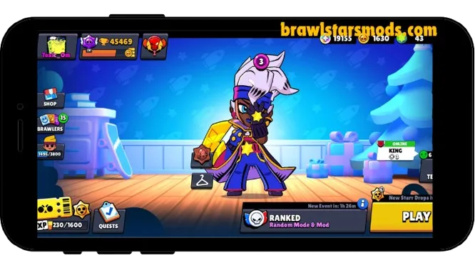 Home page of Brawl Stars